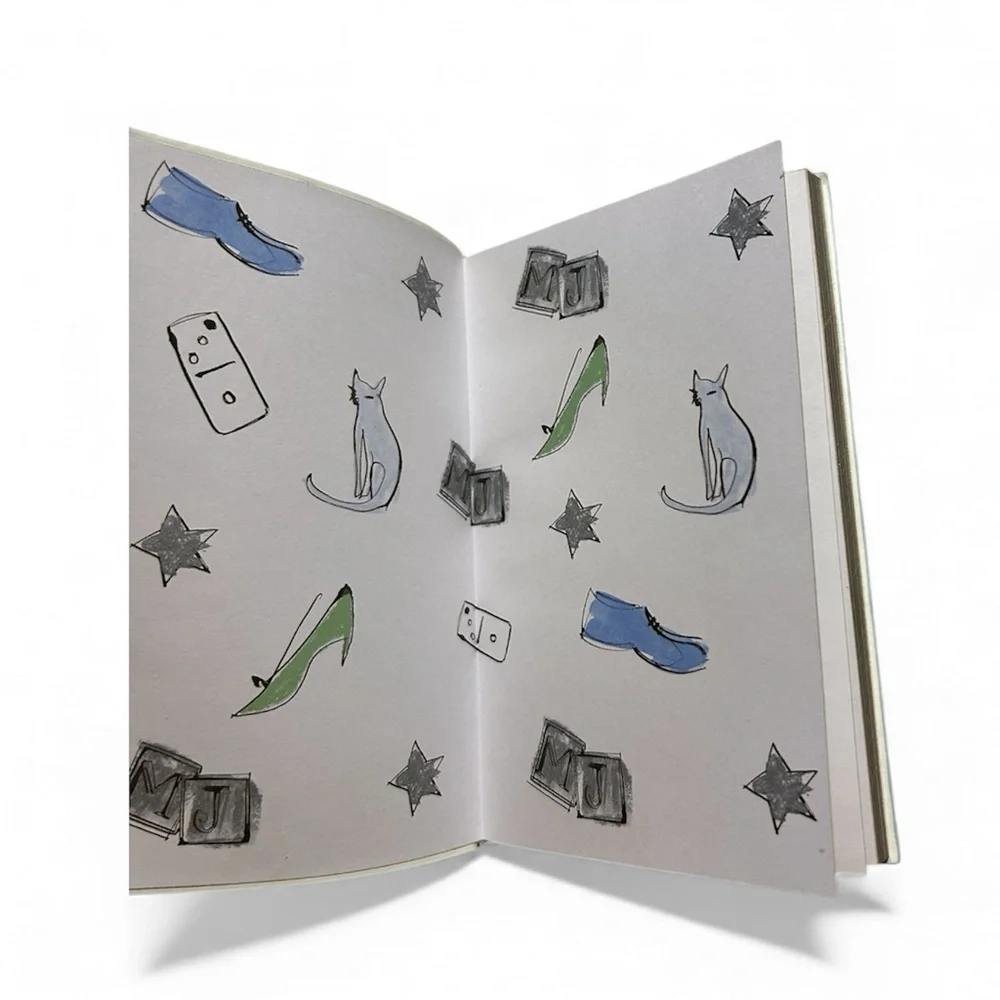 Marc Jacobs Sky Blue Journal